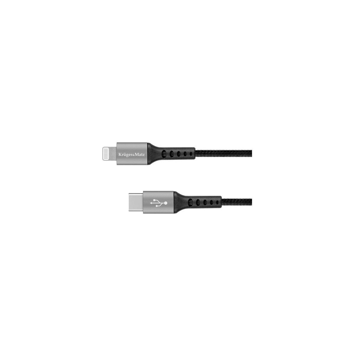 More about Kabel KRUGER & MATZ KM1267 USB-C/Lightning C94 MFi 1m Black