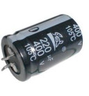 Kondenzátor elektrolytický 220M/400V 25x42-10 105*C rad.C SNAP-IN