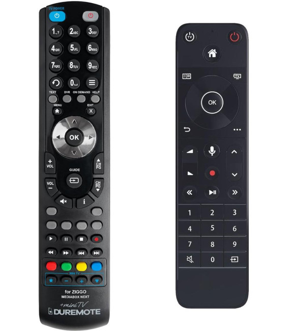 Ziggo Mediabox Next plus ovládání TV (mini TV) - dálkový ovladač duplikát kompatibilní