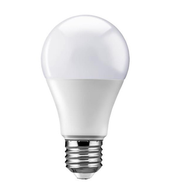 Žárovka LED E27 9W A60 bílá studená GETI