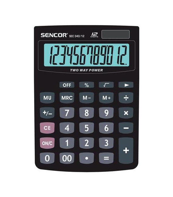 Kalkulačka SENCOR SEC 340/12 Dual