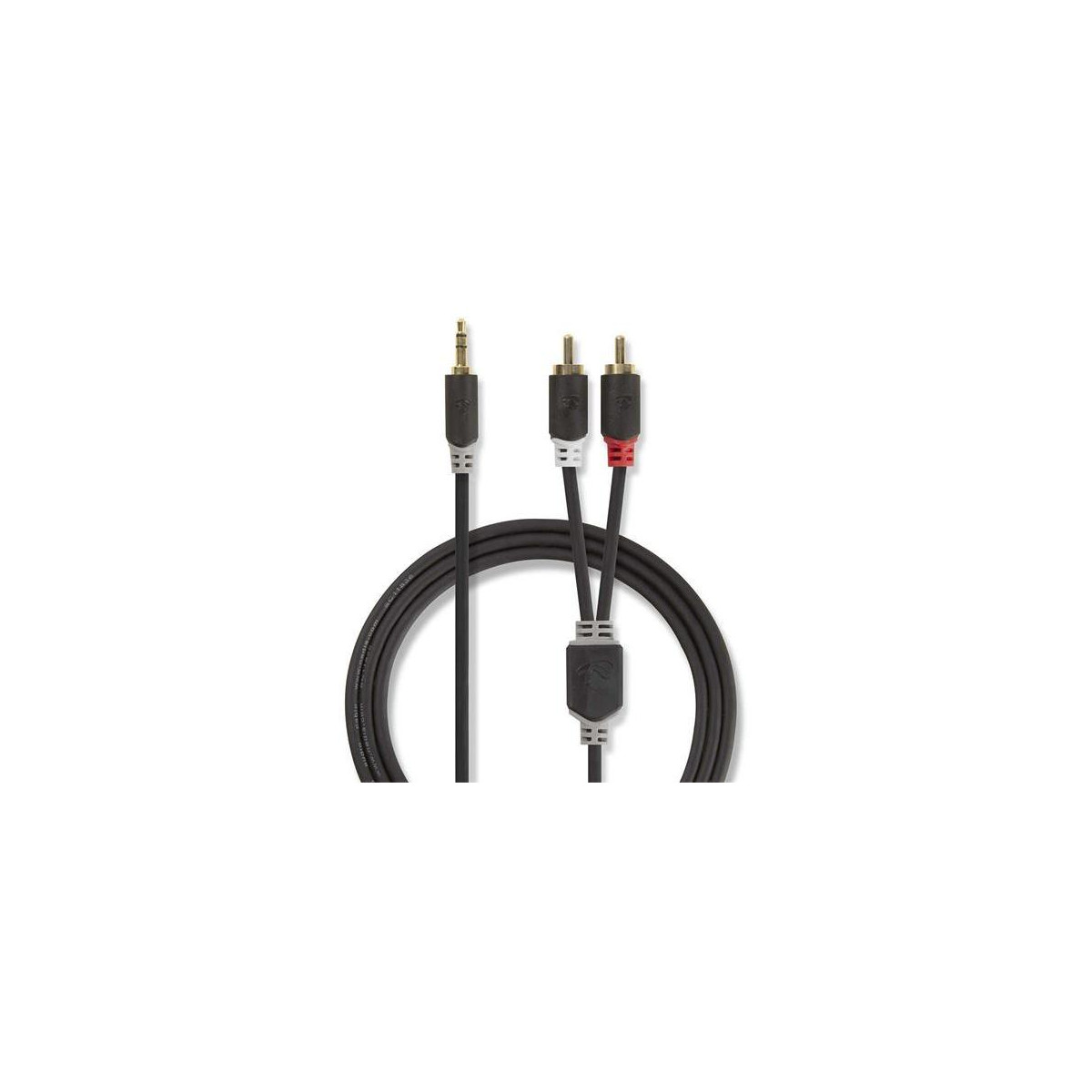 More about Kabel Jack 3,5mm stereo/2x Cinch 0,5m NEDIS CABW22200AT05