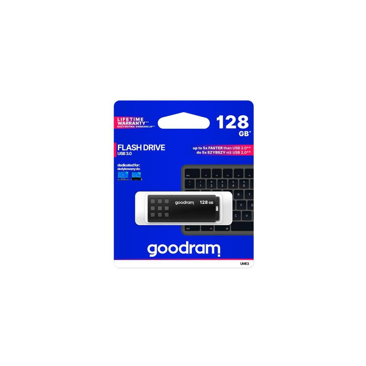 More about Flash disk GOODRAM USB 3.0 128GB bílo-černý