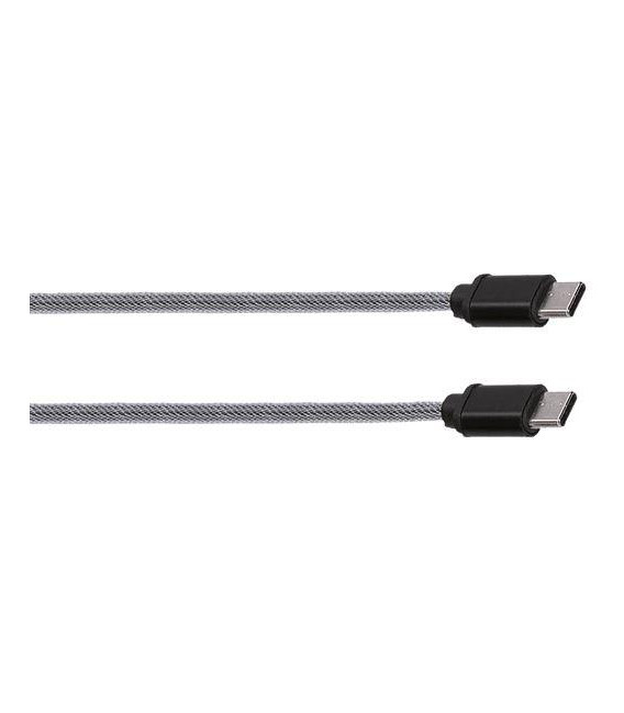 Kabel SOLIGHT SSC1702 USB-C/USB-C 3.1 2m Grey