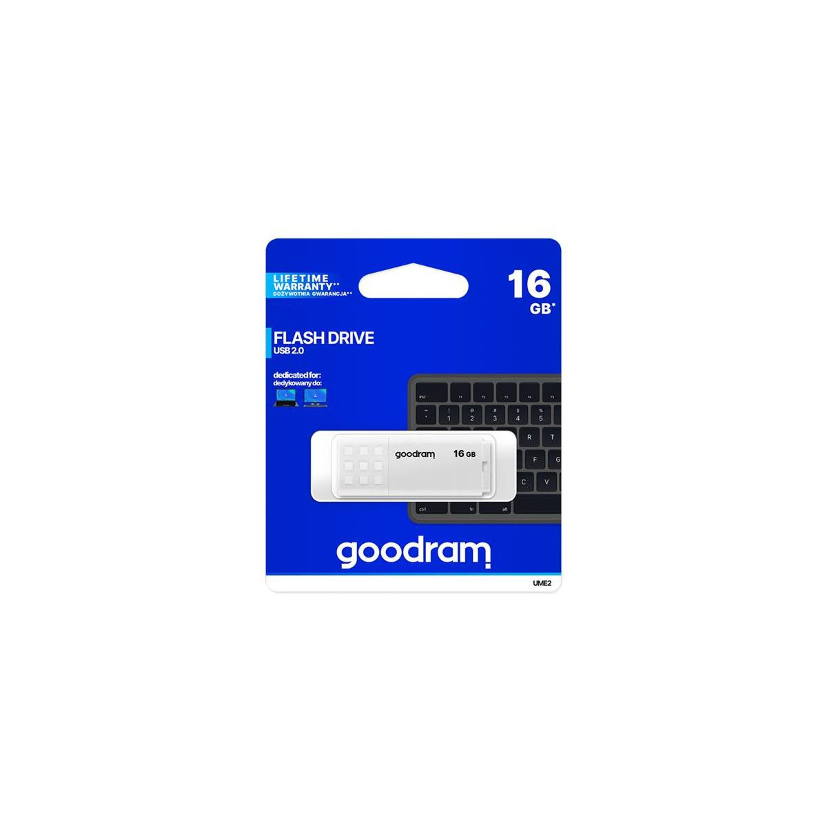 More about Flash disk GOODRAM USB 2.0 16GB bílý
