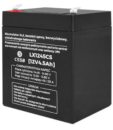 Baterie olověná 12V 4,5Ah LTC BATE-14196