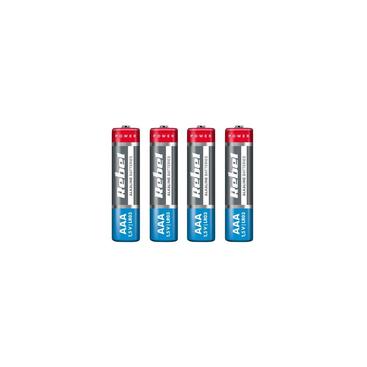 More about Baterie AAA (R03) alkalická REBEL Alkaline 4ks / shrink BAT0060
