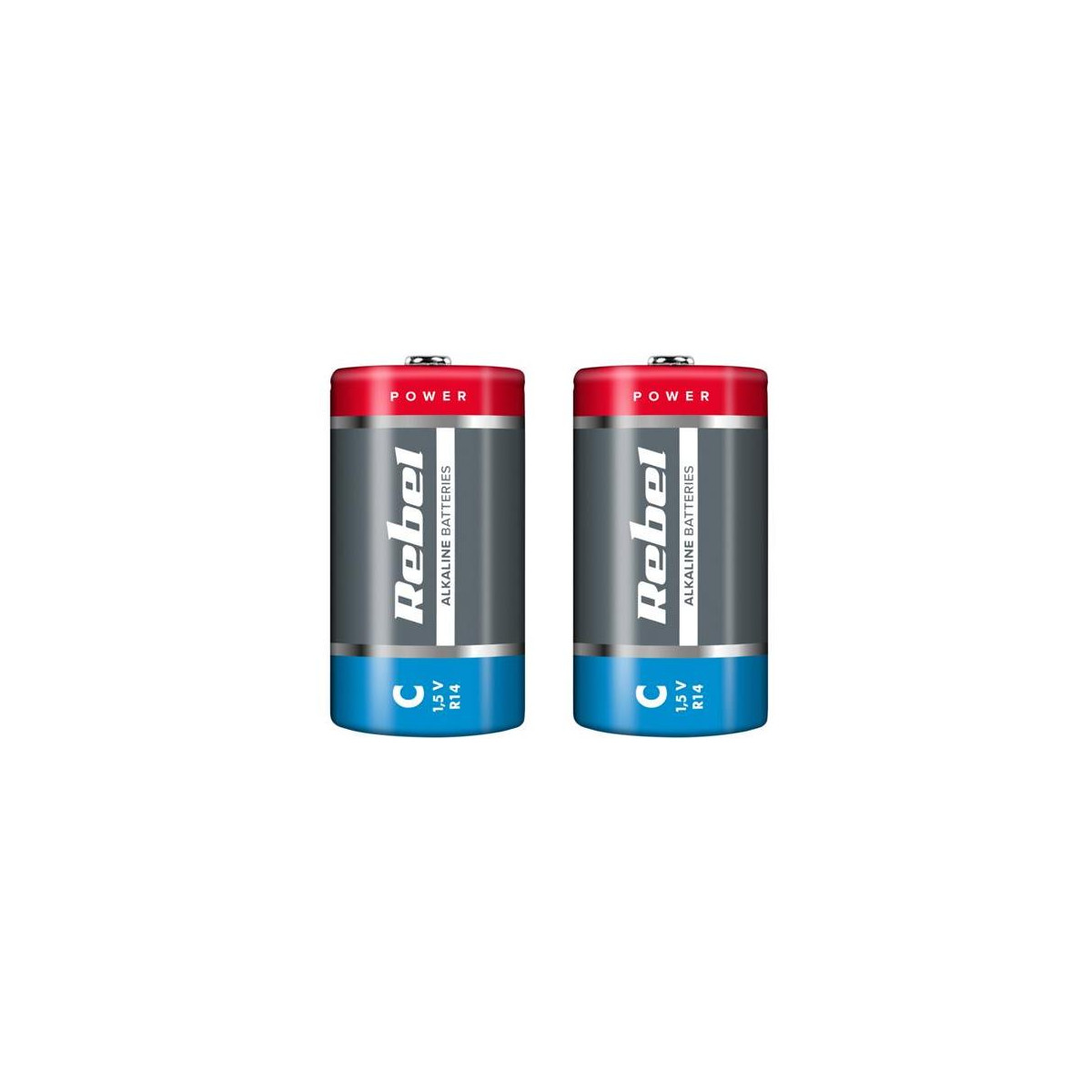 More about Baterie C (R14) alkalická REBEL Alkaline 2ks / shrink BAT0063