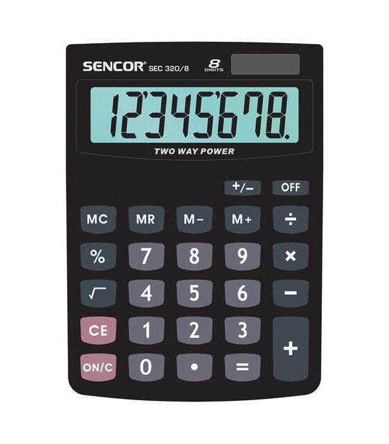 Kalkulačka SENCOR SEC 320/ 8 DUAL