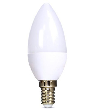 Žárovka LED E14 8W bílá teplá SOLIGHT WZ423-1
