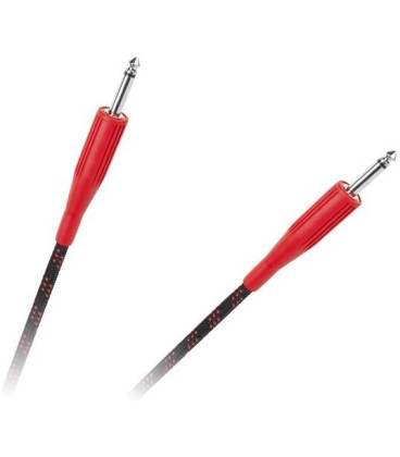 Kabel nástrojový JACK 6,3mm konektor/JACK 6,3mm konektor 3m