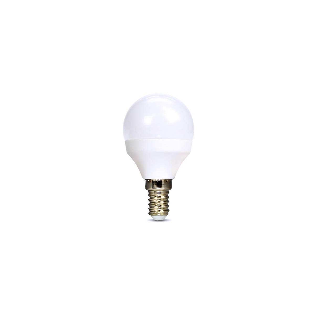 Viac oŽárovka LED E14 8W miniGLOBE bílá neutrální SOLIGHT WZ430-1