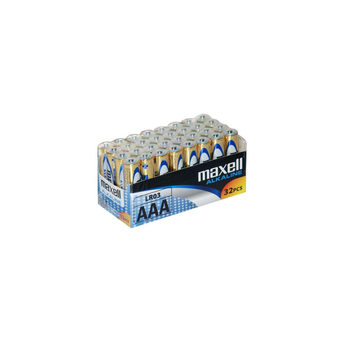 Baterie AAA (R03) alkalická MAXELL Power 32ks