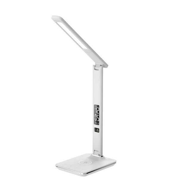 Lampa stolní IMMAX Kingfisher 08966L USB s bezdrátovým nabíjením Qi