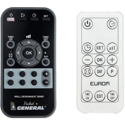 EUROM Wall Designheat 2000R - dálkový ovladač  duplikát kompatibilní