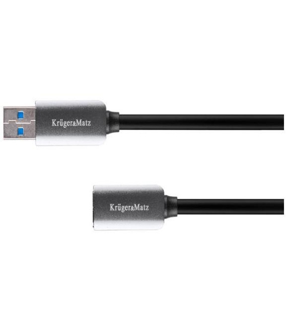 Kabel KRUGER & MATZ KM0336 1x USB 3.0 A konektor - 1x USB 3.0 A zdířka 1m