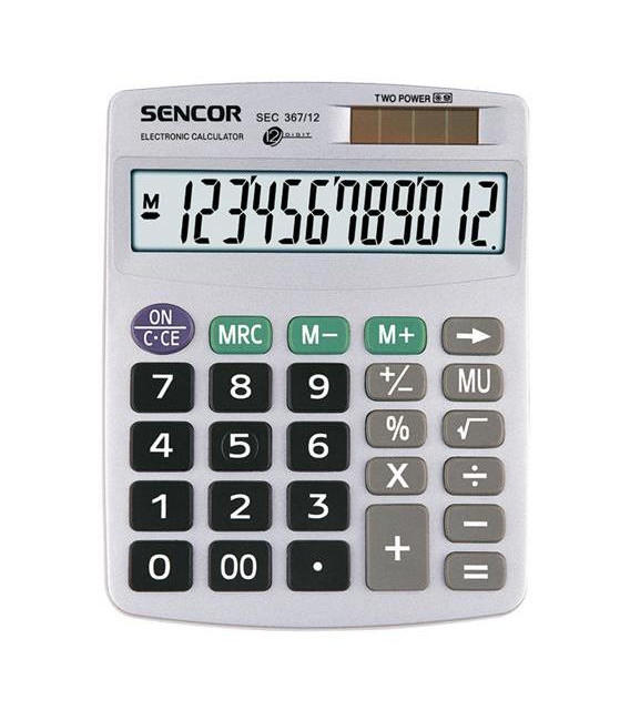 Kalkulačka SENCOR SEC 367/12 Dual