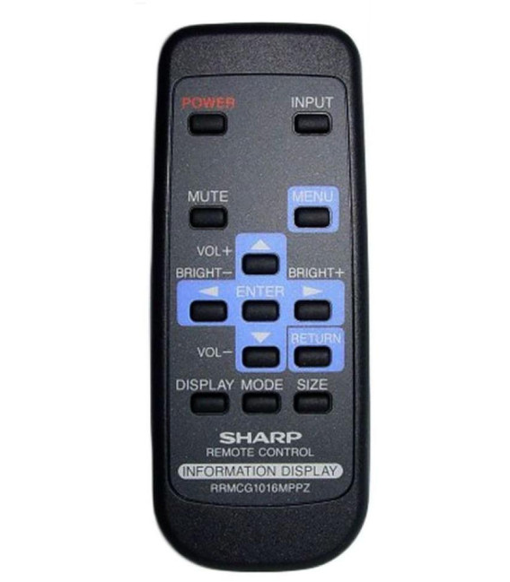 SHARP RRMCG1016MPPZ - originální dálkový ovladač