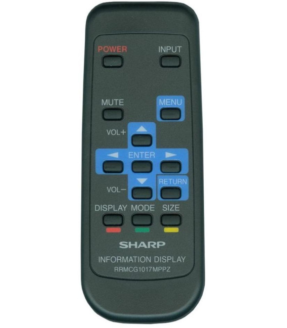 SHARP RRMCG1017MPPZ - originální dálkový ovladač