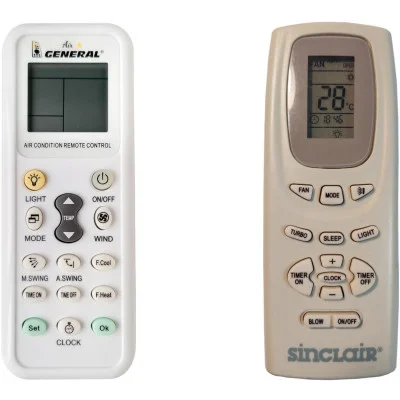 SINCLAIR YK1F, ASH-09AP, ASH-12AP - náhradní dálkový ovladač kompatibilní