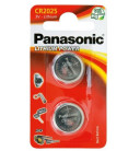 Baterie CR2025 PANASONIC lithiová 2ks / blistr
