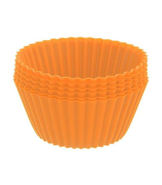 Forma na pečení muffinů ORION 2,5x5,5cm Orange