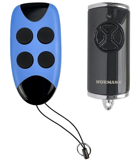 HÖRMANN HSE4 868 BS, BiSecur blue - rádiový (RF) dálkový ovladač - duplikát kompatibilní