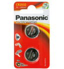 Baterie CR2032 PANASONIC lithiová 2ks / blistr