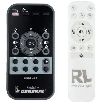 REALITY LEUCHTEN RF6240-01 Ceiling fan and light - dálkový ovladač pro větrák, ventilátor  duplikát kompatibilní