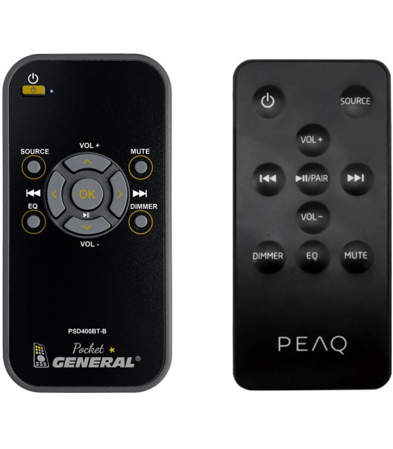 Peaq PSD400BT-B - dálkový ovladač duplikát kompatibilní