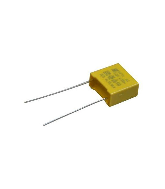 Kondenzátor fóliový 100nF, 310V, ±10%, rm. 10mm (pro odrušení blikání LED)