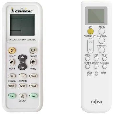 FUJITSU AR-RPD2E, AR-RPD3E, AR-RPA1E - náhradní dálkový ovladač kompatibilní