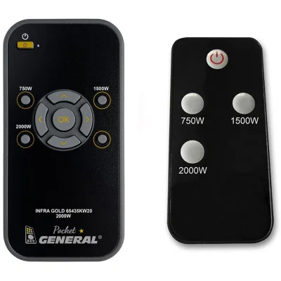 SOLEADO infra GOLD 65435KW20 2000W - dálkový ovladač  duplikát kompat