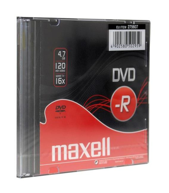 DVD-R 4,7GB MAXELL16x 1ks