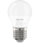 Žárovka LED E27 6W G45 bílá teplá RETLUX RLL 438