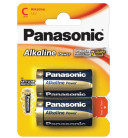 Baterie C (R14) alkalická PANASONIC Alkaline Power 2ks / blistr