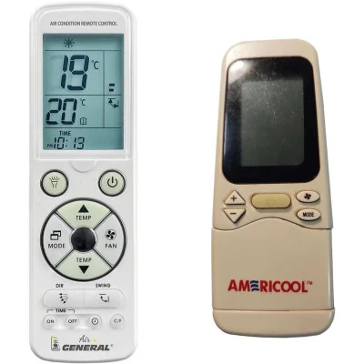 AMERICOOL AMO012CR5R0W0P, 012HG plus 05X - náhradní dálkový ovladač kompatibilní