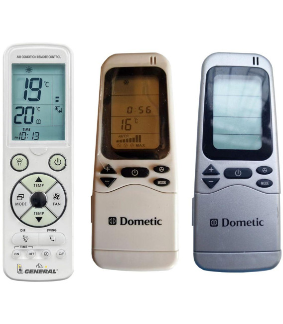DOMETIC IR0101, B1600, B2200, B2600, B3000, Freshlight 1600, 1700 - náhradní dálkový ovladač kompatibilní