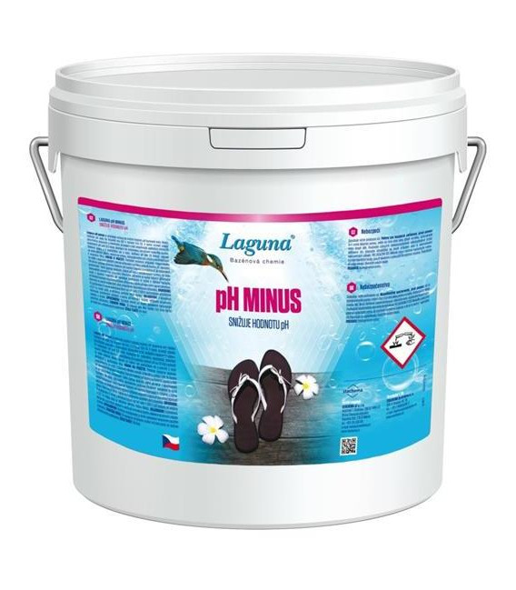 Přípravek ke snížení pH bazénové vody LAGUNA pH Minus 4,5kg