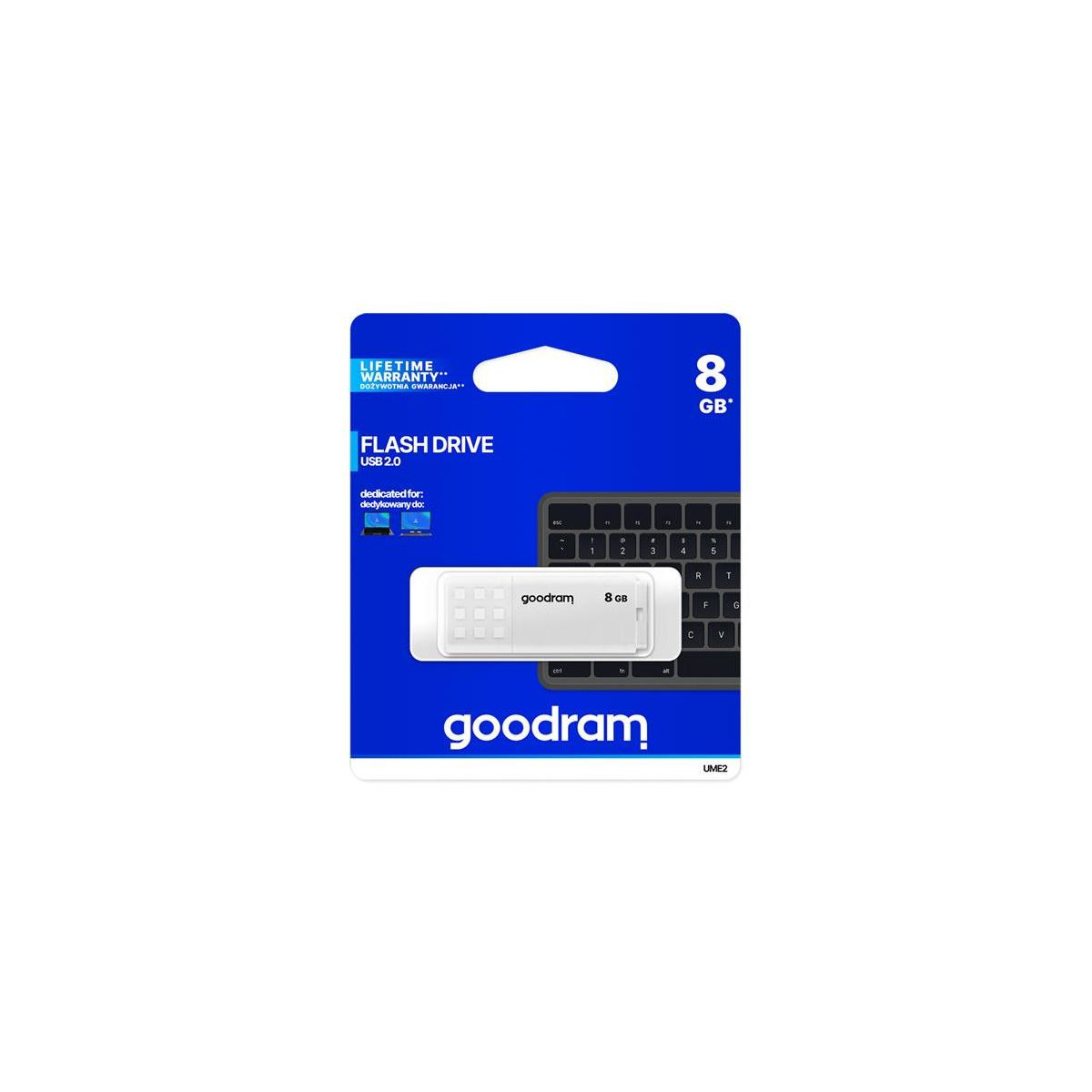 More about Flash disk GOODRAM USB 2.0 8GB bílý