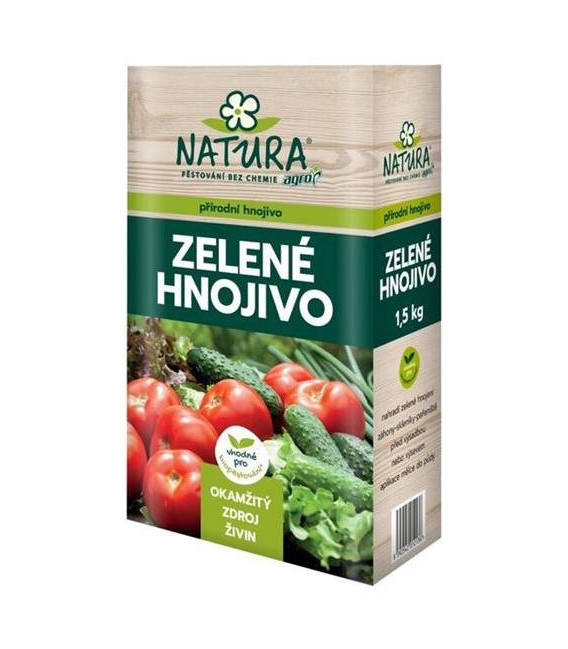 Hnojivo NATURA Zelené hnojivo 1,5kg