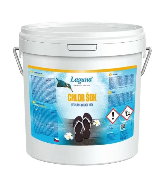 Přípravek pro chlorovou dezinfekci bazénové vody LAGUNA Chlor Šok 2,5kg