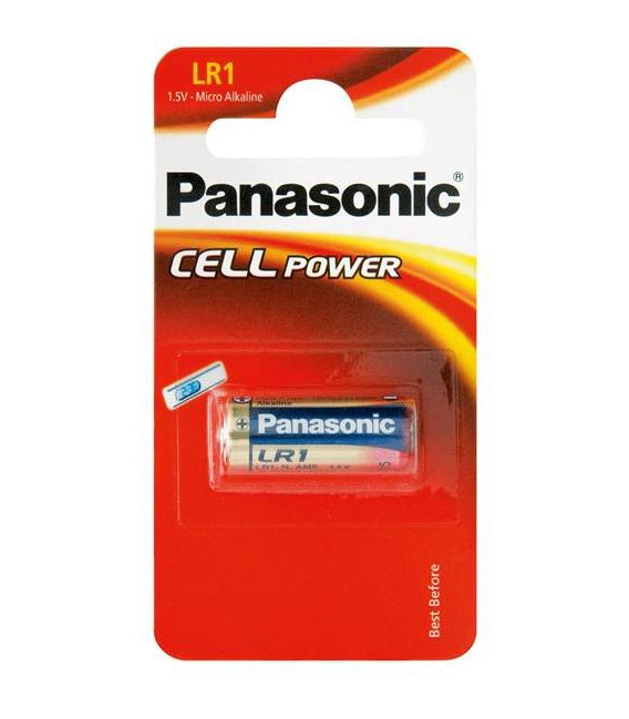 Baterie LR1(E90) PANASONIC Cell Power alkalická 1ks / blistr