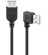 Kabel GOOBAY 95702 USB/USB 0,3m Black