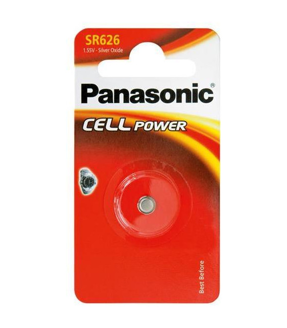 Baterie 377 PANASONIC Do Hodinek 1bp Stříbrooxidov