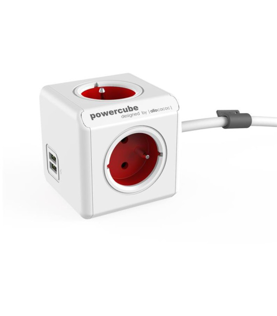 POWERCUBE Extended USB Red