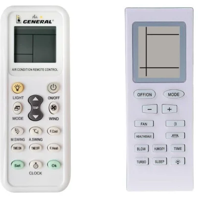 COOLEXPERT YB0F2 - 

kompatibilní značkový dálkový ovladač General pro klimatizaci kompatibilní