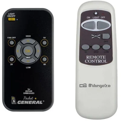 ORBEGOZO RCM 8250 - 

dálkový ovladač pro větrák, ventilátor   duplikát kompatibilní