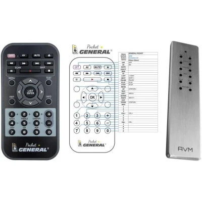 AVM Evolution C9 - 

kompatibilní značkový dálkový ovladač General kompatibilní