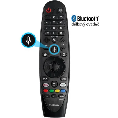 LG AN-MR18BA V1 - náhradní dálkový ovladač rádiový (BT) s hlasovým ovládáním kompatibilní